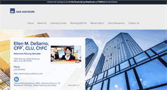 Desktop Screenshot of ellendesarno.com